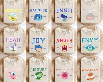 Inside Out Characters Shirt, It's Ok To Feel All The Feels Shirt, Disney Sweater, Gift For Teacher, Teacher Shirt, Family Disney Shirt 2026
