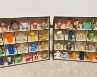Personalised Display Box for Ooshies | Laser Cut Wooden Storage Case (40/44 Slot)