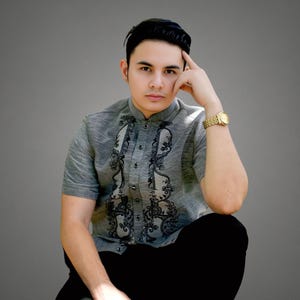Premium Short Sleeved Barong Tagalog Benito | High Quality & Premium Design