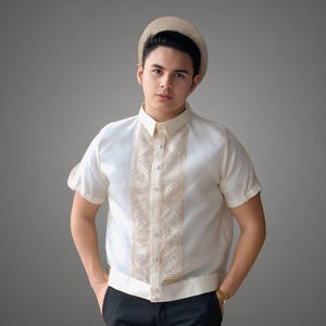 Conrado Barong Tagalog Short Leave | High Quality & Premium Design