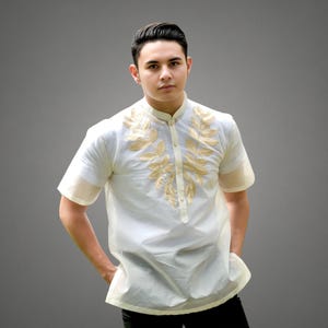 Gervasio Short Sleeve Barong Tagalog | High Quality & Premium Design
