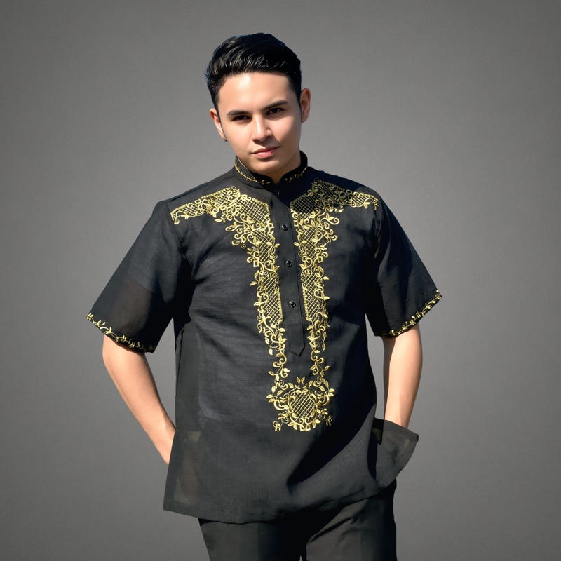 Barong Dresses Gold - Etsy