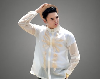 バロンタガログ　タガログシャツ　刺繍　フィリピン　Onésimus バロンタガログ タガログシャツ 刺繍 フィリピン Onésimus