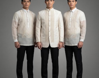 Piña Jusilyn Coat & Jusi Barong Tagalog Package