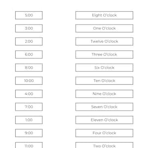 50 Printable Time Telling Worksheets – Learning Analog & Digital Clocks ...