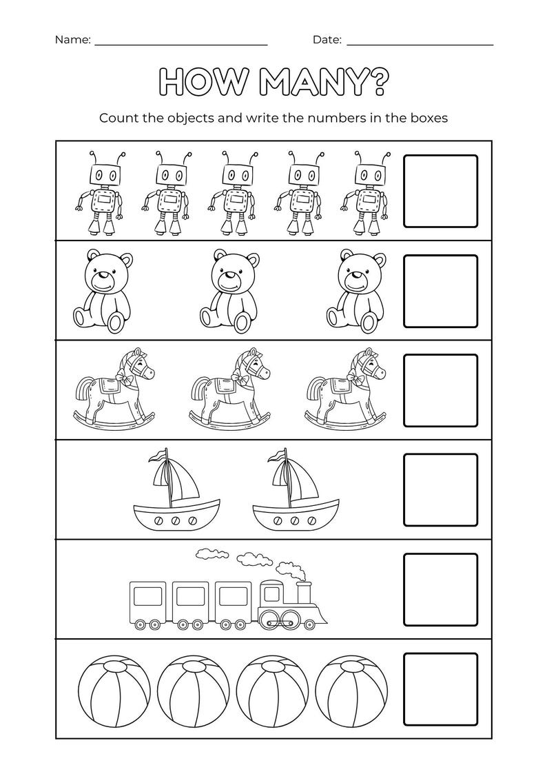 20 printable 1-20 counting worksheets for kids – count and color, count and match, counting objects – the best counting practice activities for kids. This money counting worksheet helps children understand and learn coin counting, counting money with bills, and both combined.