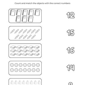 20 printable 1-20 counting worksheets for kids – count and color, count and match, counting objects – the best counting practice activities for kids. This money counting worksheet helps children understand and learn coin counting, counting money with bills, and both combined.