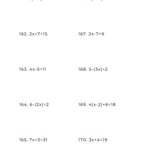 10 printable basic algebra worksheets for beginners – solving algebraic equations and algebraic expressions. Beginning algebra practice with simple and basic algebra worksheets, perfect for learning and solving basic algebra for beginners