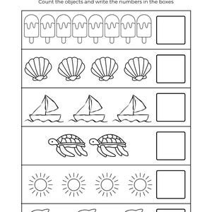 20 printable 1-20 counting worksheets for kids – count and color, count and match, counting objects – the best counting practice activities for kids. This money counting worksheet helps children understand and learn coin counting, counting money with bills, and both combined.