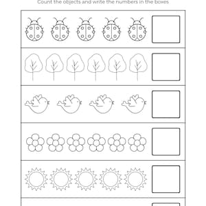 20 printable 1-20 counting worksheets for kids – count and color, count and match, counting objects – the best counting practice activities for kids. This money counting worksheet helps children understand and learn coin counting, counting money with bills, and both combined.