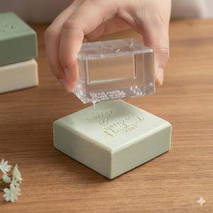 Custom Soap Stamp, Gifts for Soap Makers, CNC Acrylic Stamp
