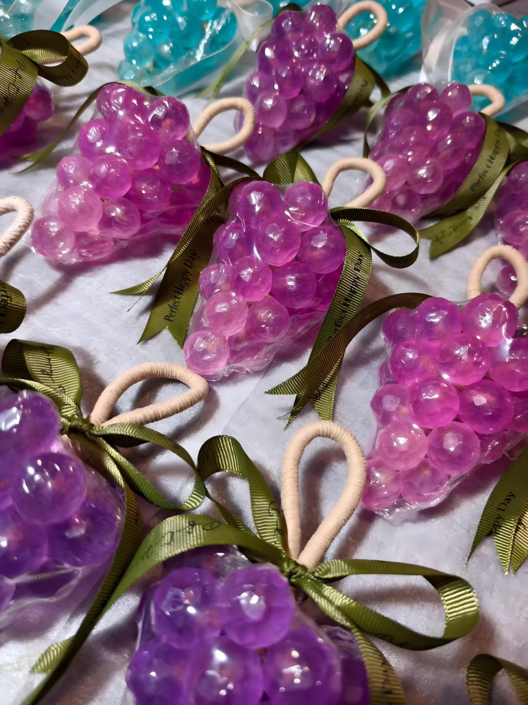 handmade-grape-bunch-soap-63g-fresh-fruit-shaped-soap-organic-guest