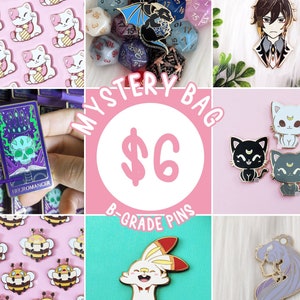 Themed Mystery Bag, B-Grade Enamel Pins