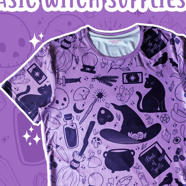 Basic Witch, Purple T-Shirt
