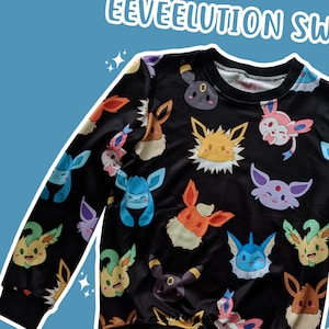 Eeveelution christmas sweater cheap
