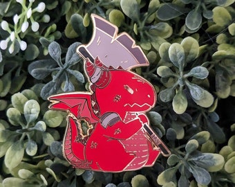 The Draconic Barbarian - Dungeons and Dragons Enamel Pin