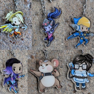 ShooterWatch Characters, Acrylic Charms - 2"