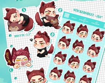 PREORDER - Valko Sticker and Stickersheet