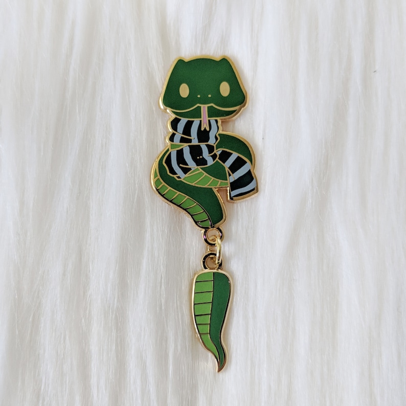 Magical House Animal Mascot Enamel Pin image 5