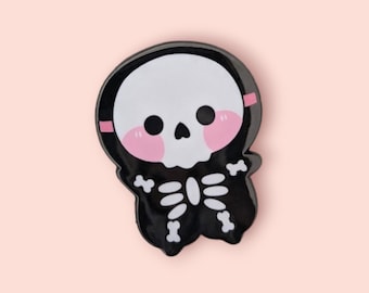 The Skeleton Kid - Spooky Gang Enamel Pin