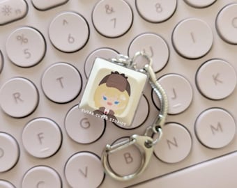 Amelia Watson - Llavero con tapa antiestrés