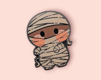 The Mini Mummy - Spooky Gang Enamel Pin