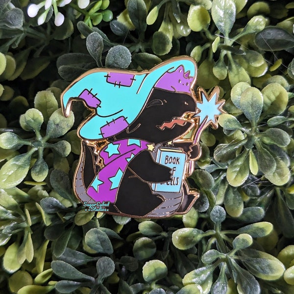 The Draconic Magic Keeper - Dungeons and Dragons Enamel Pin