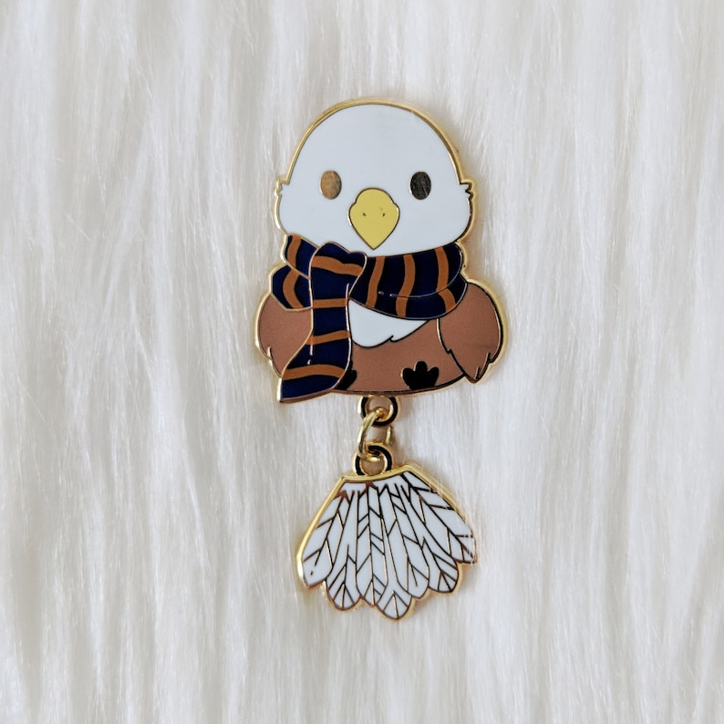 Magical House Animal Mascot Enamel Pin image 2