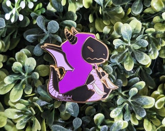The Draconic Rogue - Dungeons and Dragons Enamel Pin