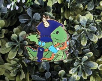 The Draconic Ranger - Dungeons and Dragons Enamel Pin