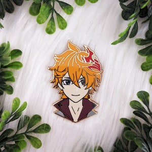 Tartaglia / Childe - Gatcha Guardian Series - Enamel Pin