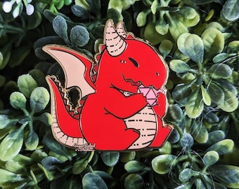 The Draconic Devourer - Dungeons and Dragons Enamel Pin