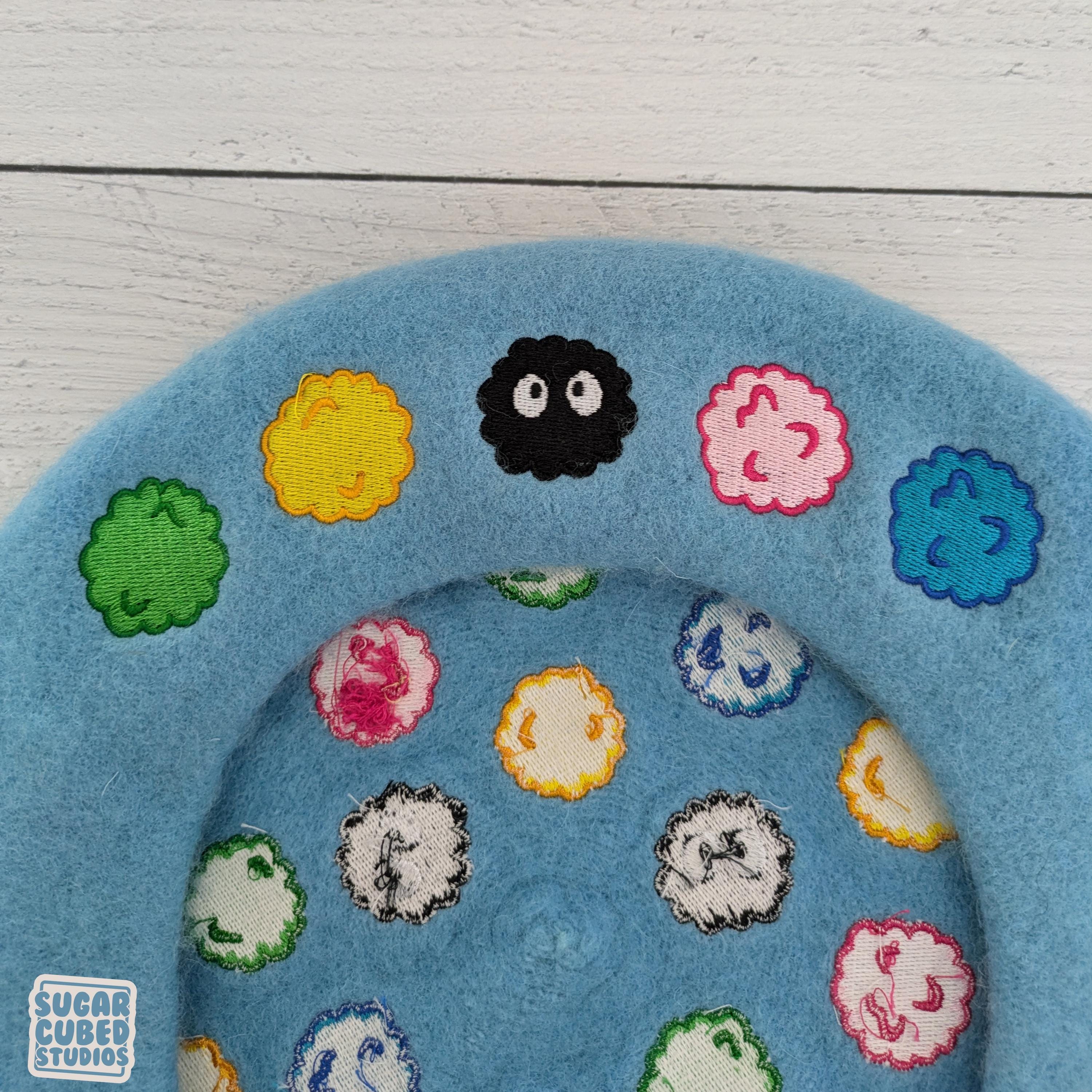すすわたりガロア刺繍ベレー帽 - Etsy 日本