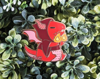 De draconische tovenaar-Dungeons and Dragons glazuur pin