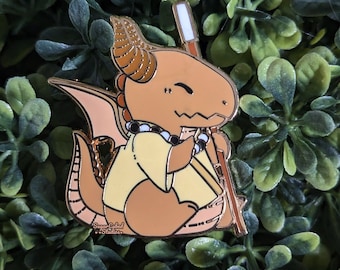 The Draconic Monk - Dungeons and Dragons Enamel Pin