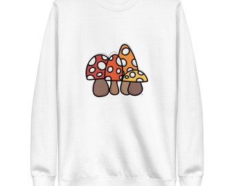 roy mushroom sweatshirt