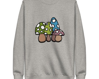 gbiv mushroom sweatshirt