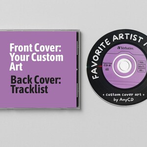 CD Mixtape personnalisé : playlist personnalisée sur CD - Vinyle rétro