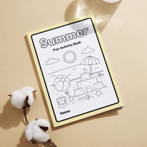 Printable Summer Activity Book for Kids