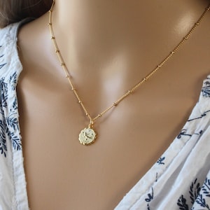 Gold Sternzeichen Löwe Halskette | Astrologie Jungfrau Anhänger | Sternbild Schmuck | Sternzeichen | Horoskop Anhänger | Geburtstagsgeschenk