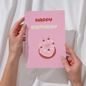 Cartão de Feliz Aniversário para Imprimir