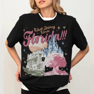 Disney World Florida Vacation Shirt 2026, Magical Orlando Trip Tee, Disney 4 Parks Icons Graphic Top, Disney World Squad Shirt image 5