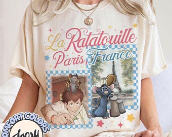 La Ratatouille Paris France Adventure Shirt,Remy’s Ratatouille Adventure Tee,Epcot France Pavilion Souvenir Top,Magical Paris Vacation Shirt