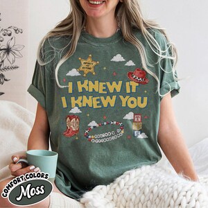 Vintage I Knew It I Knew You Shirt, TS and Toy Story 5 Friendship Shirt, Woody Cowboy Boot Tee, Disneyland Toy Story Family Match image 5