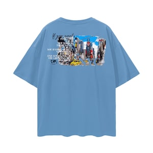 Oversize Deep Drop Shoulder Tee