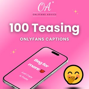 Teasing OnlyFans Captions - Flirty Tease Ideas for Creators