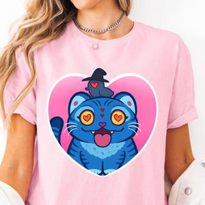 Kpop Demon Hunters Tiger Love Shirt, Derpy the Tiger And Bird Demon Hunter Tiger Shirt, Hunters Tiger Fan, Animal Shirt, Kpop Movie Fan Gift