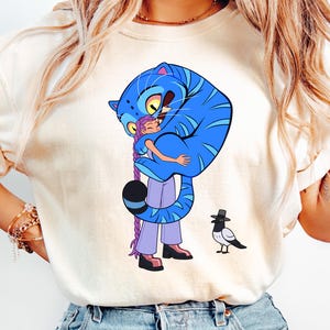 Kpop Demon Hunters Tiger Love Shirt, Derpy the Tiger And Bird Demon Hunter Tiger Shirt, Hunters Tiger Fan, Animal Shirt, Kpop Movie Fan Gift