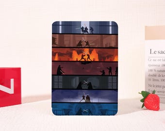 Lightsaber Duel Saga Personalized Kindle/Kobo Case - Stylish Protective Cover with Auto Wake/Sleep, Compatible with All Kindle Models