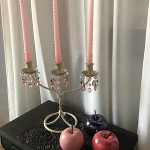 Romantic candlestick, chic candle holder, baroque object
